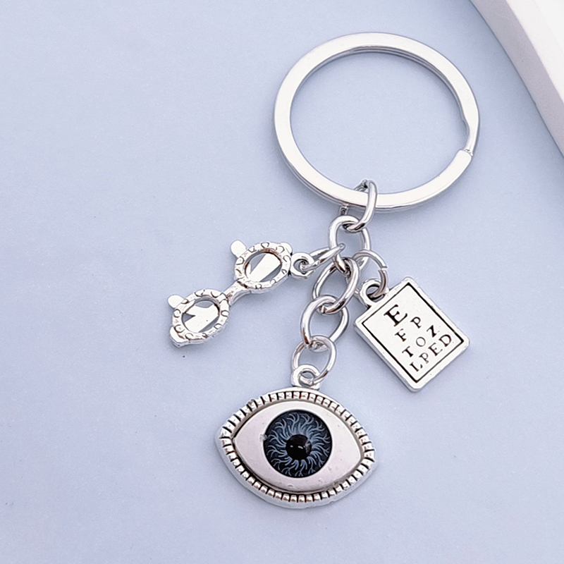 Ophthalmologist Nurse Keychain