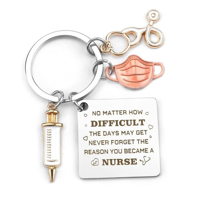 Never Forget The Reason You Became A Nurse Keychain