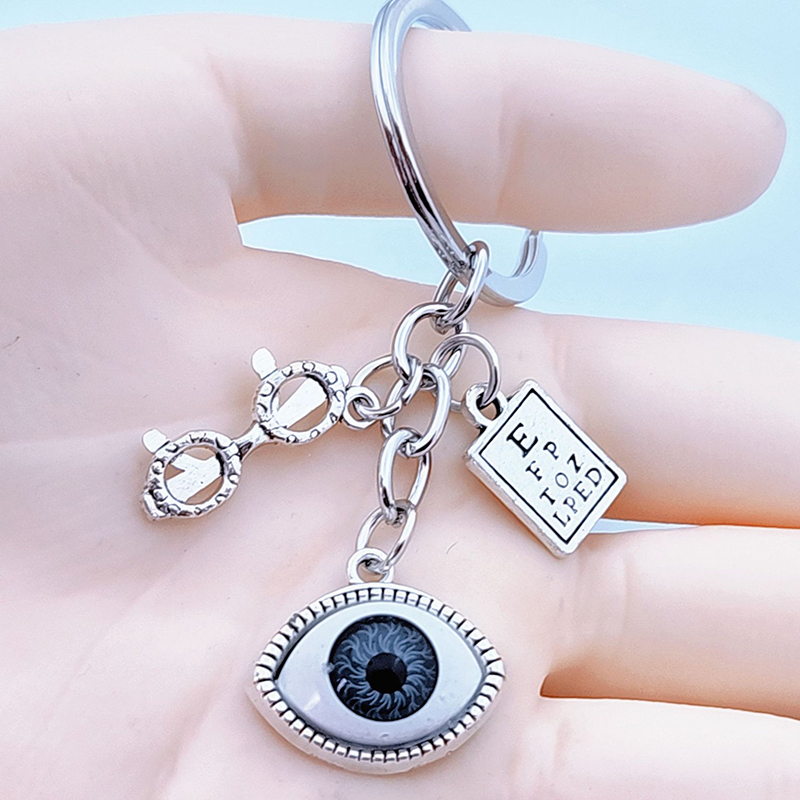 Ophthalmologist Nurse Keychain