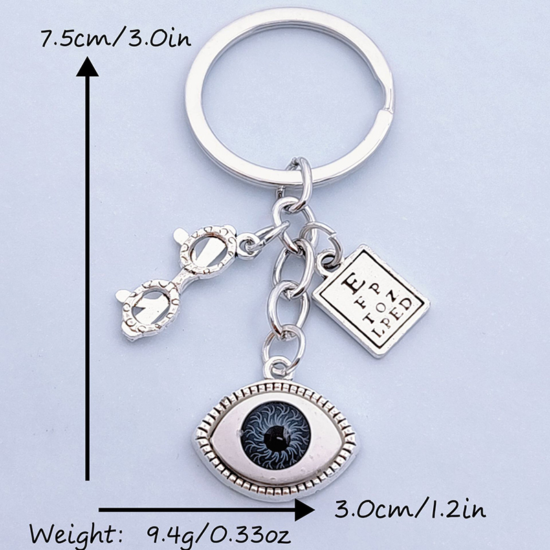 Ophthalmologist Nurse Keychain