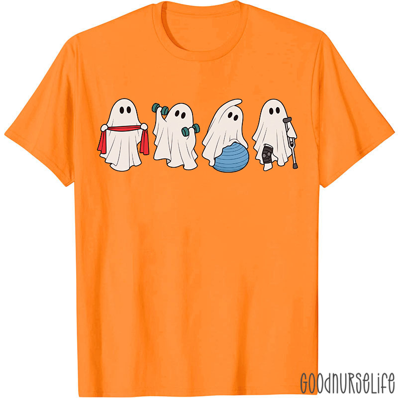 Cute Ghost  Workout Tools T-Shirt