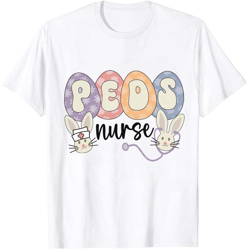 Pediatric Easter Nurse T-Shirt