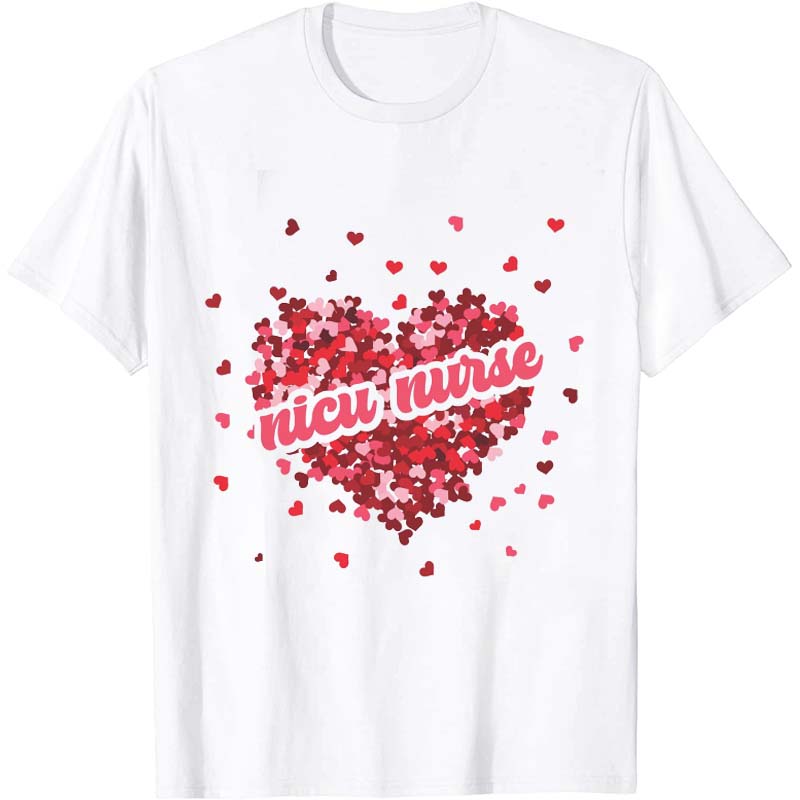 Personalized Full Of Love Nurse T-Shirt