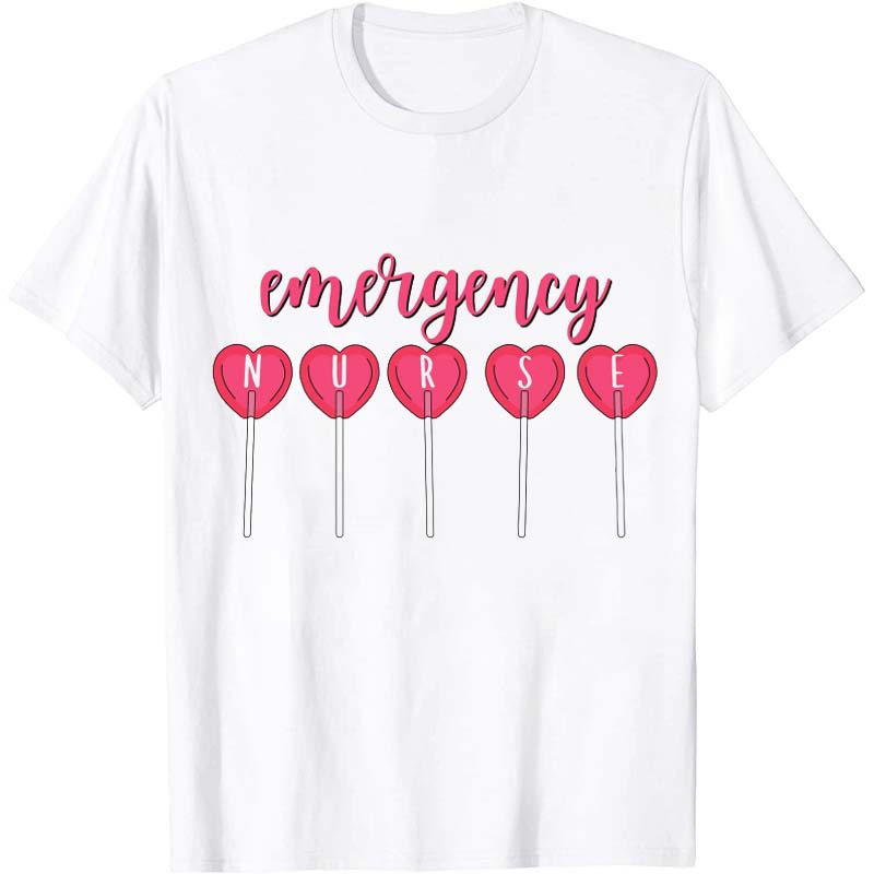 Personalized Sweet Candy Nurse T-Shirt