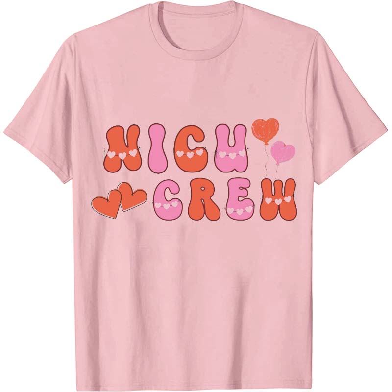Personalized Valentine Crew Nurse T-Shirt