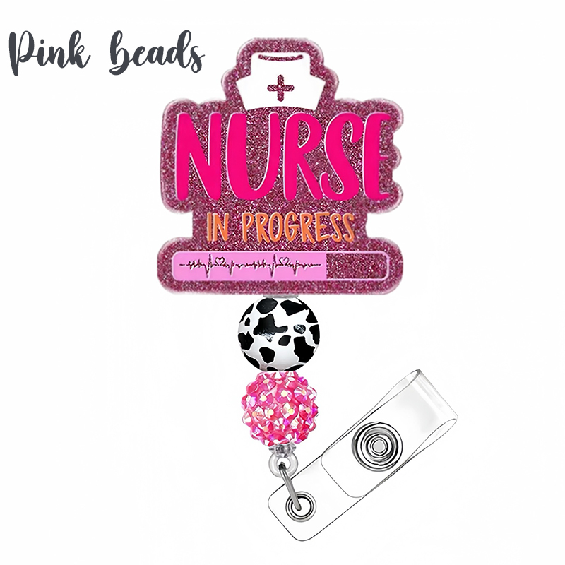 Nurse In Progress Nurse Badge Reel