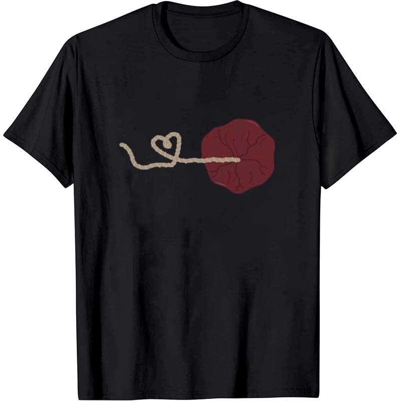 Placenta Heart Nurse T-Shirt