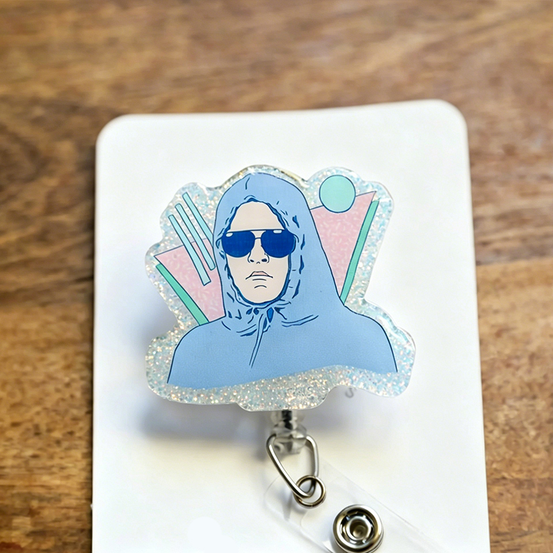 She Doesn't Even Go Here Nurse Badge Reel