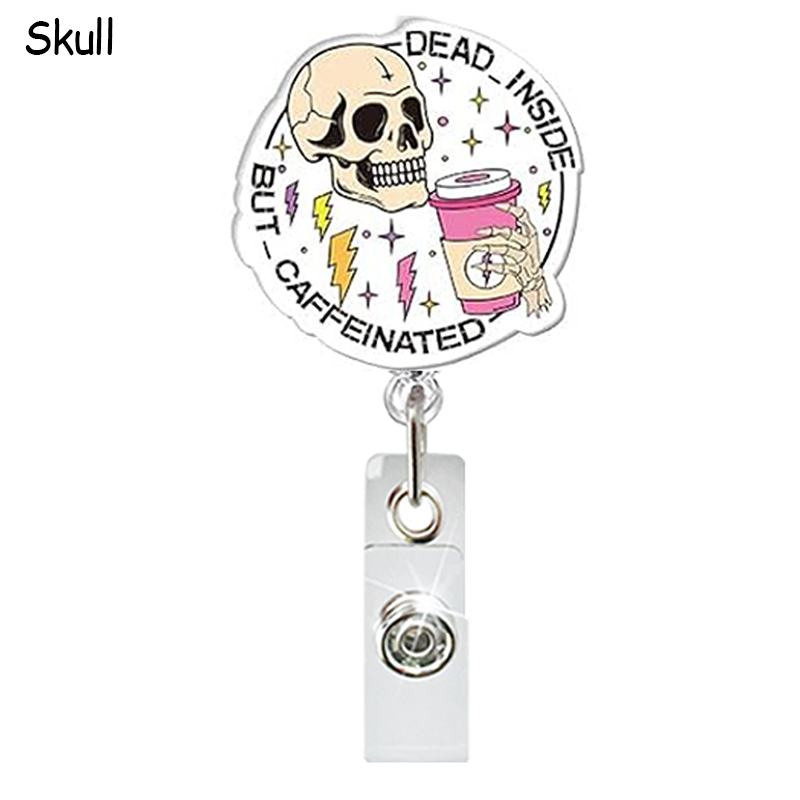 Cute Medical Elements NurseBadge Reel