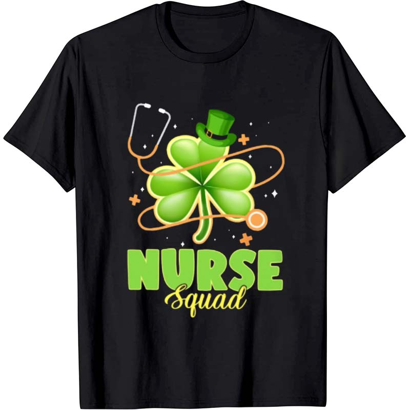 St.Patricks Nurse Squad Nurse T-Shirt