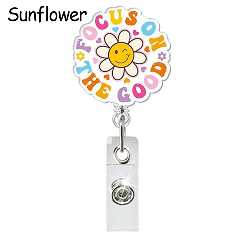 Cute Medical Elements NurseBadge Reel