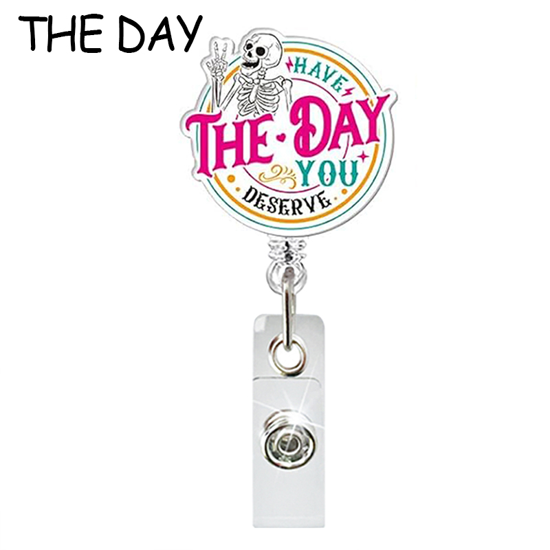 Cute Medical Elements NurseBadge Reel