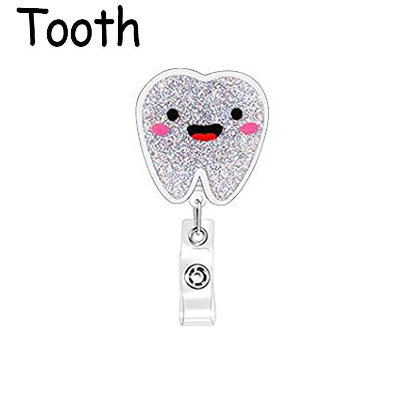 Dental Ambulance Acrylic Nurse Badge Reel