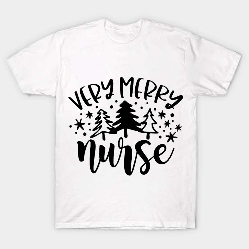 Very Merry Nurse T-Shirt