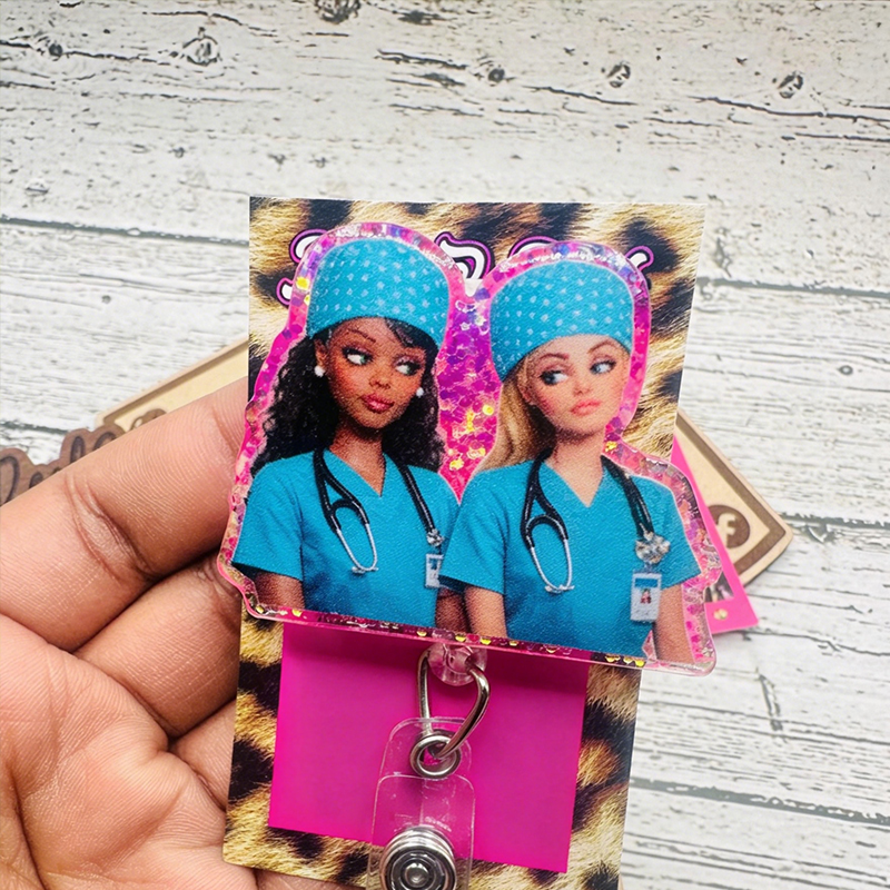 We Are Working On It Nurse Badge Reel