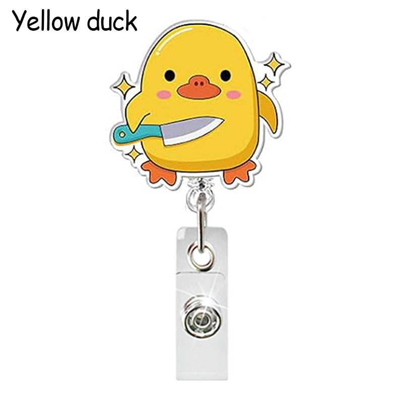 Cute Medical Elements NurseBadge Reel