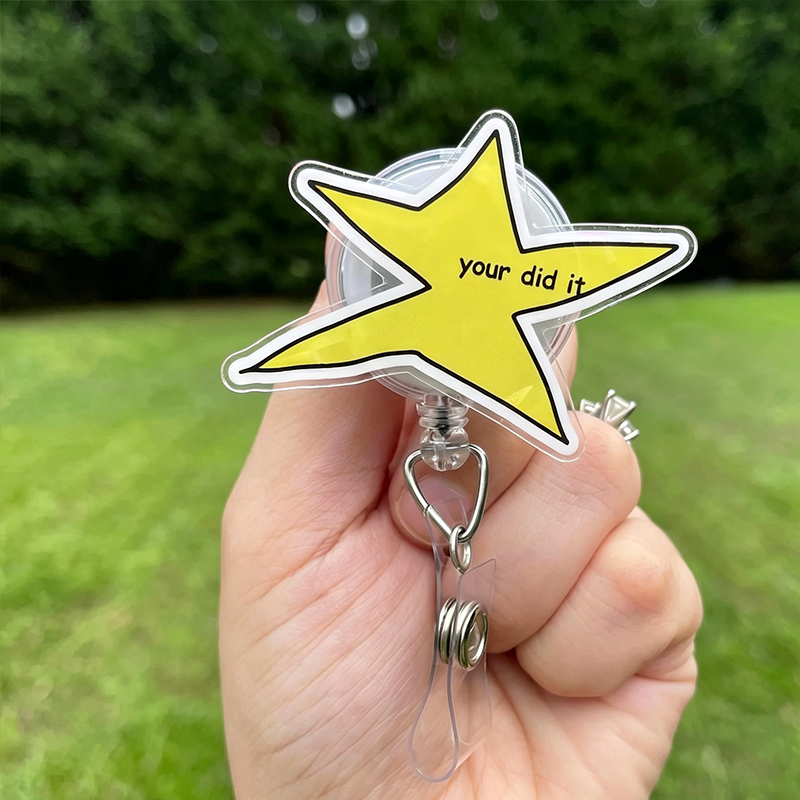 Your Did It Star Nurse Badge Reel