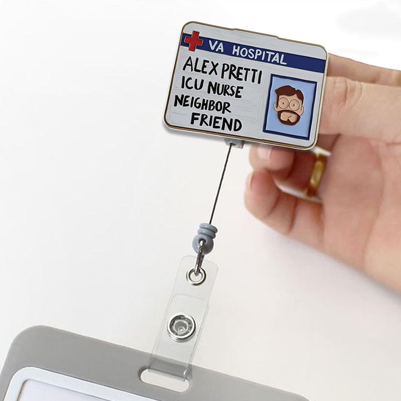Be Pretti Good Nurse Badge Reel