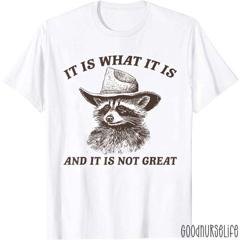 It Is What It Is And It Is Not Great T-Shirt