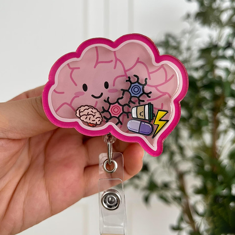 Brain Shaker Badge Reel