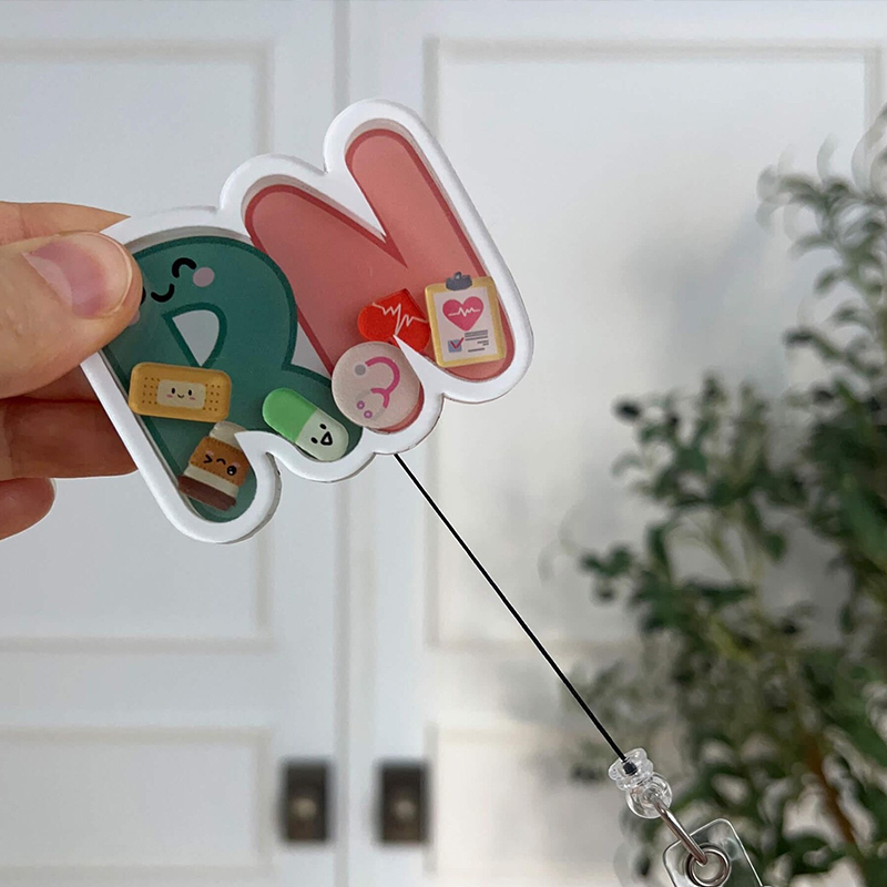 RN Shaker Badge Reel