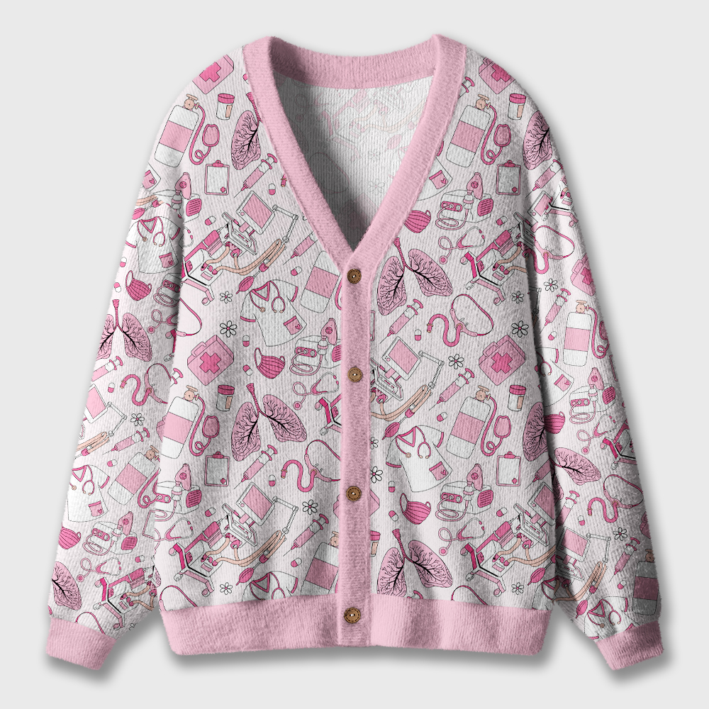 Take A Deep Breath Ugly Cardigan Sweaters