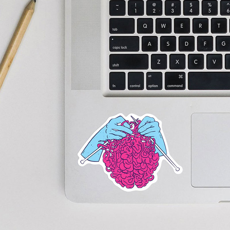Weaving The Brain Nurse Stickers