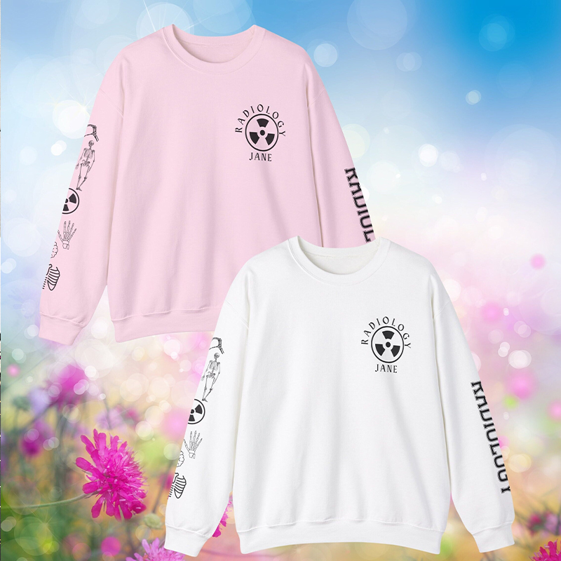 Personalized Name Radiology Tech Sweatshirt