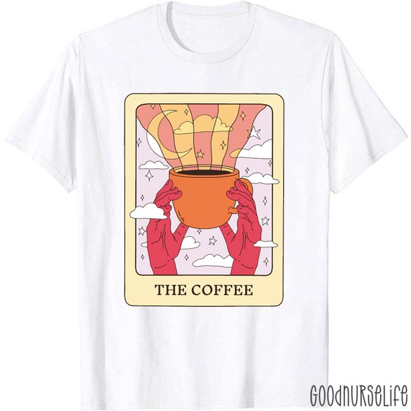 The Coffee Tarot Card T-Shirt