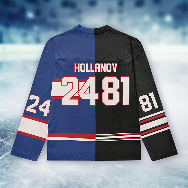 Hockey Romance Fans Long Sleeve Jersey