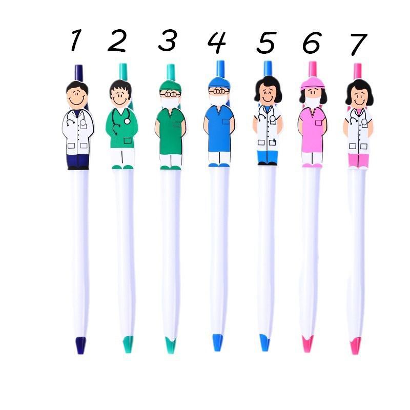 Cartoon Doctor Nurse Ballpoint Nurse Pens