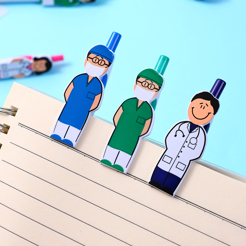 Cartoon Doctor Nurse Ballpoint Nurse Pens