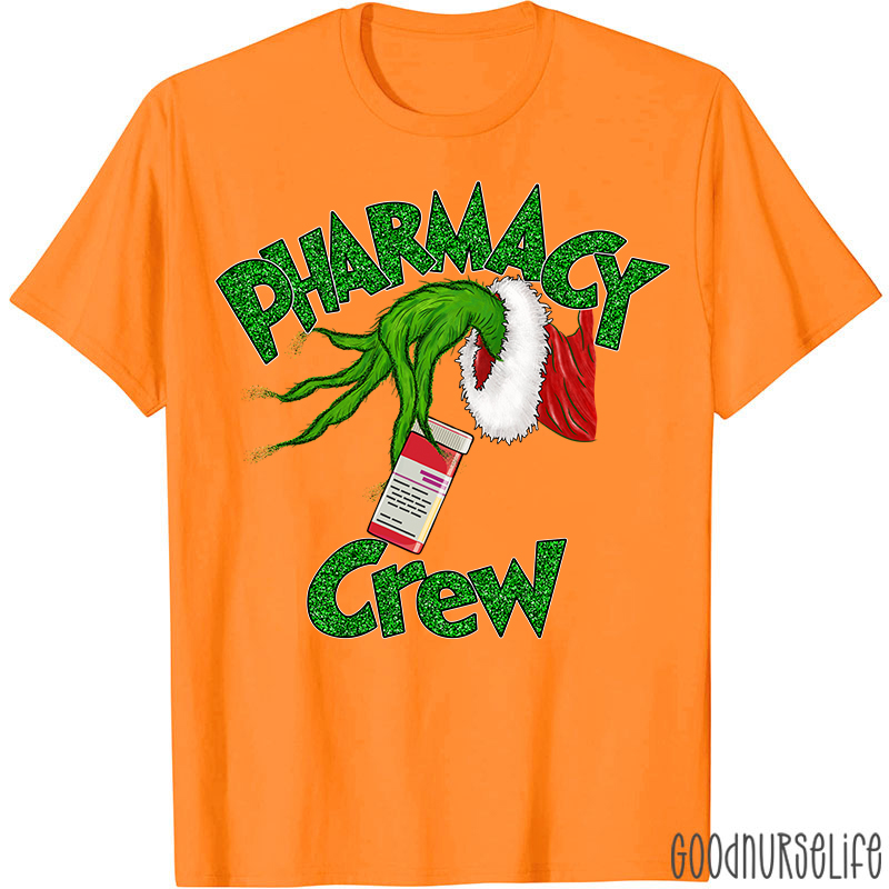 Funny Christmas Pharmacy Crew Nurse T-shirt