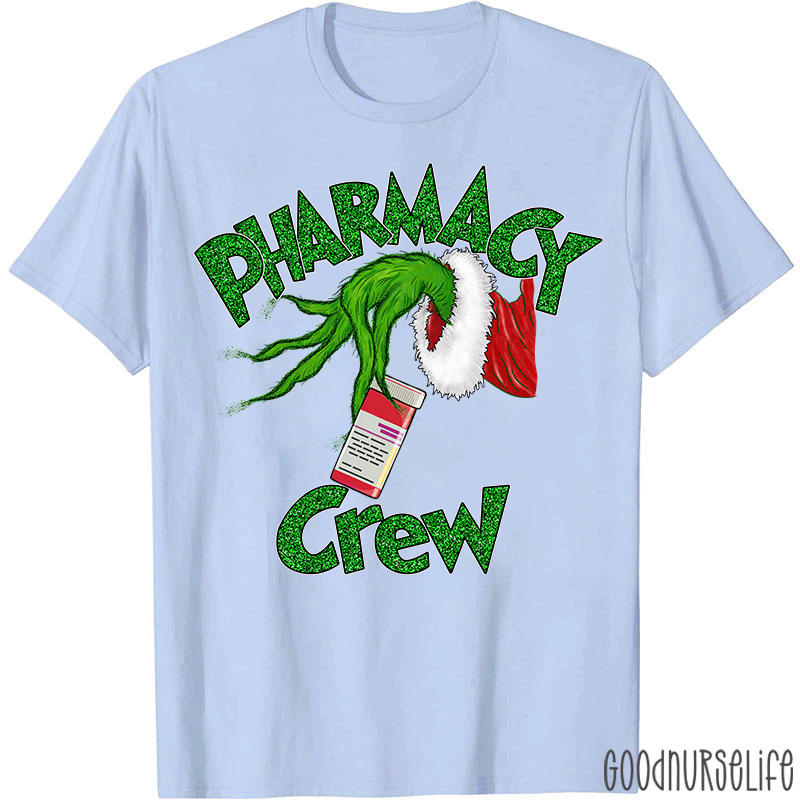 Funny Christmas Pharmacy Crew Nurse T-shirt