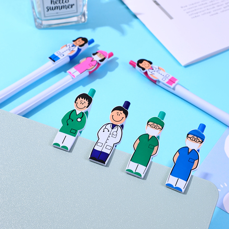 Cartoon Doctor Nurse Ballpoint Nurse Pens