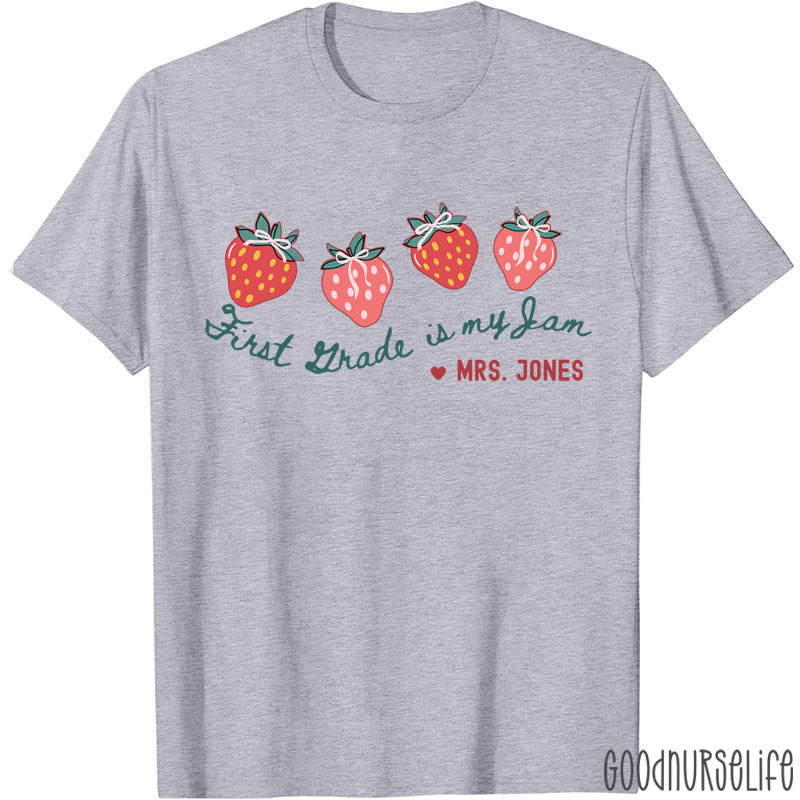 Personalized Nursing Is My Jam T-Shirt