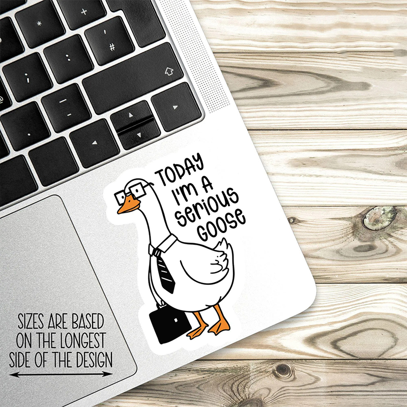 Today I'm A Serious Goose Stickers
