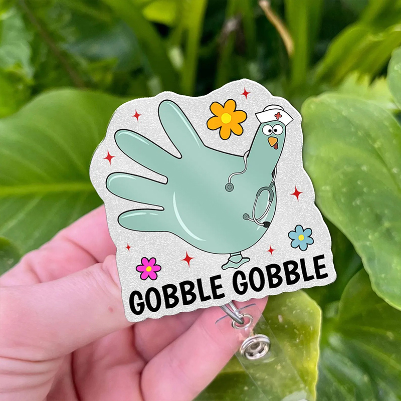 Gobble Gobble Thanksgiving Badge Reel