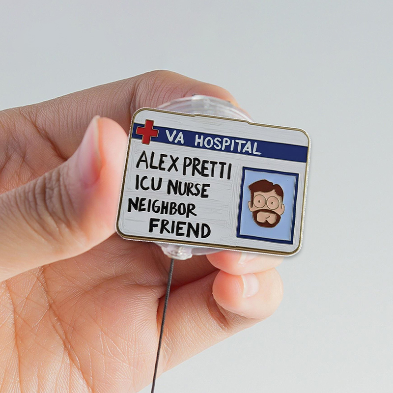 Be Pretti Good Nurse Badge Reel