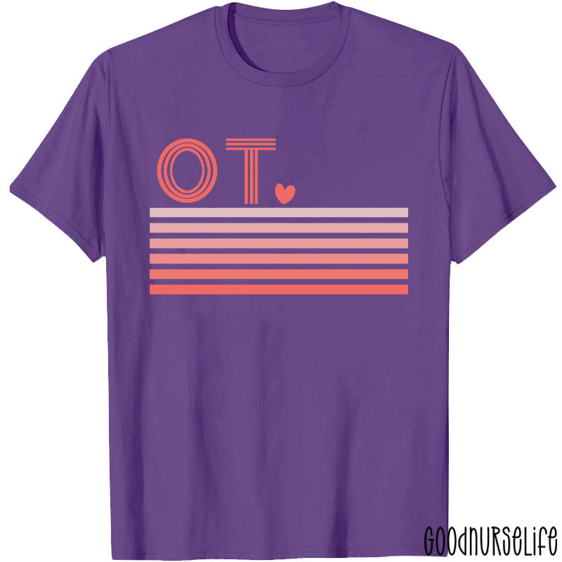 Occupational Therapy Cute Heart T-Shirt