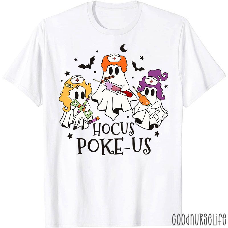 Halloween Laboratory Hocus Poke-Us T-Shirt