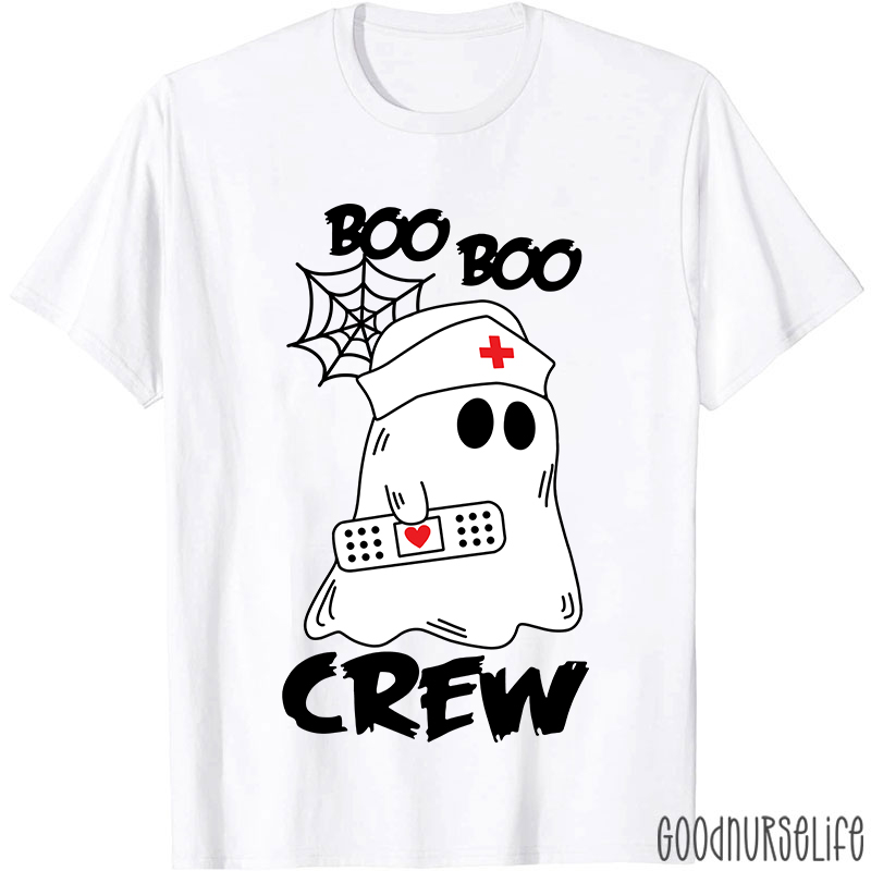 Band-Aid Ghost Healing Nurse T-Shirt