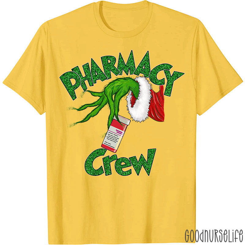 Funny Christmas Pharmacy Crew Nurse T-shirt