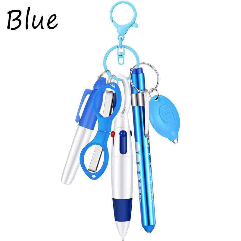 6 PCS Nurse Pen Set Nurse Keychain