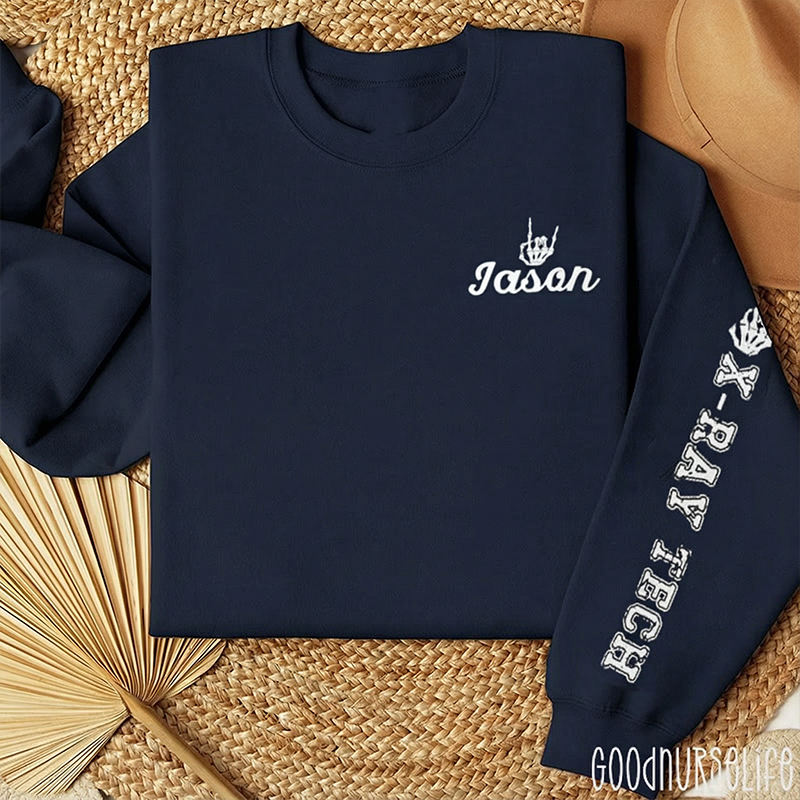 Personalized Radiology Rock Sweatshirt