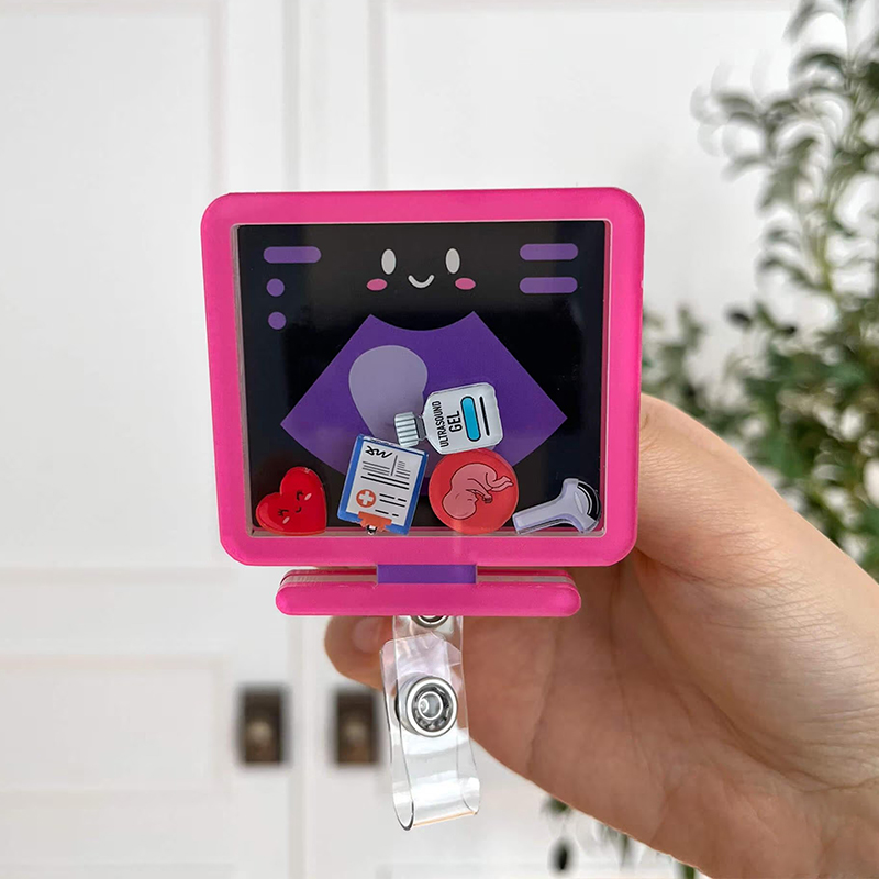 Ultrasound Shaker Badge Reel