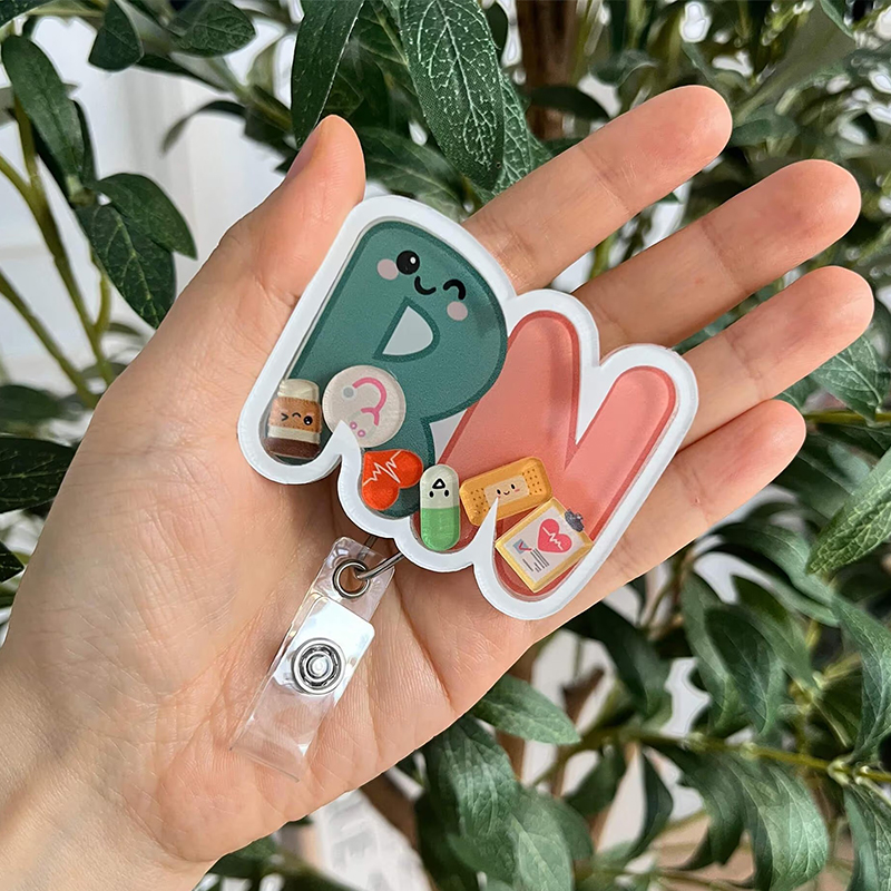 RN Shaker Badge Reel