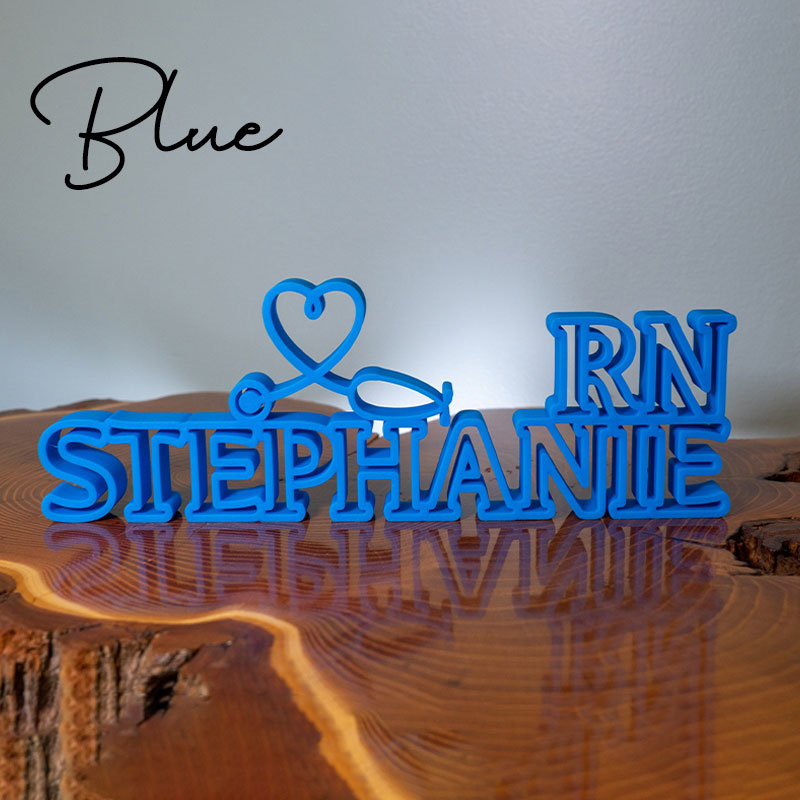 Personalized Nurse Desk Name Plate