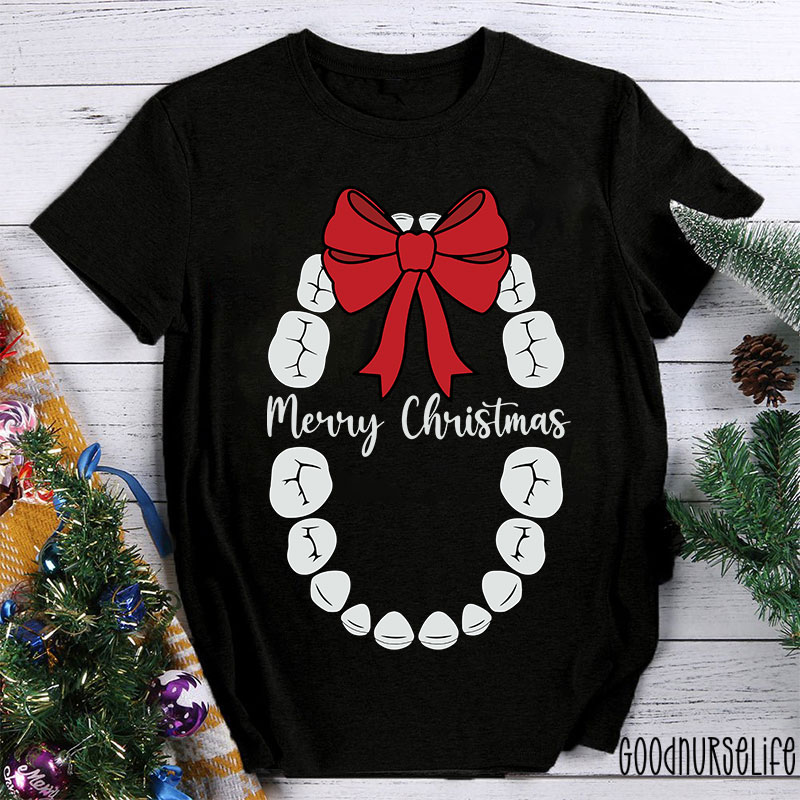 Oral Surgeon Merry Christmas Nurse T-shirt