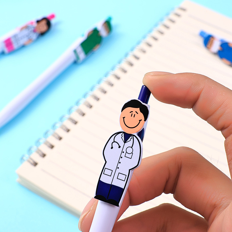 Cartoon Doctor Nurse Ballpoint Nurse Pens